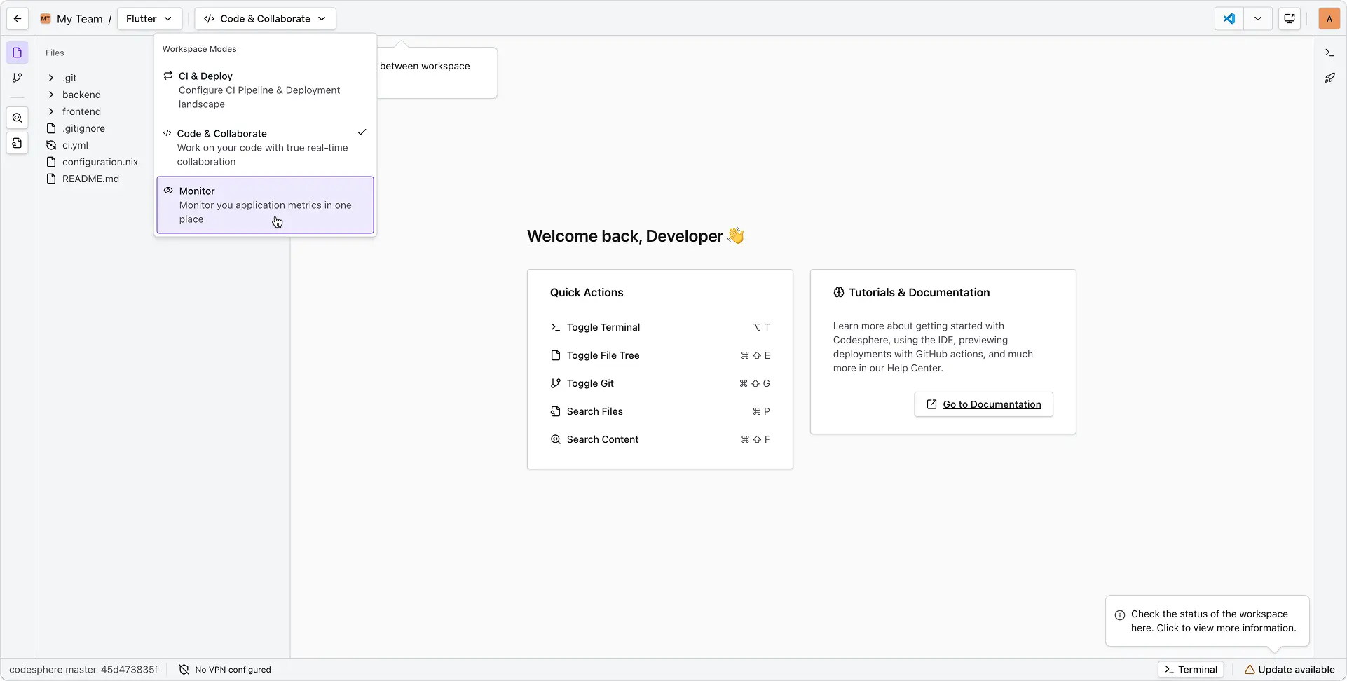 log browser monitor mode