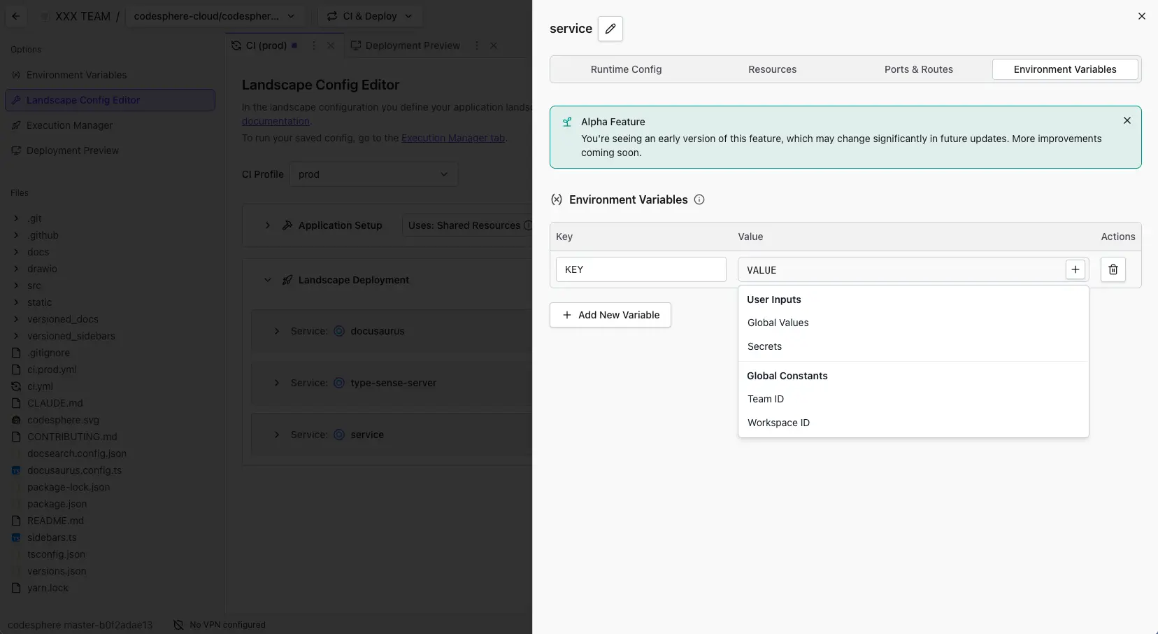 Environment Variables